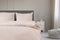 Dekbedovertrek - 260x200/220 - Uni - Satijnstreep / Satijn Streep - Hotel Kwaliteit Satin Stripe - Blush