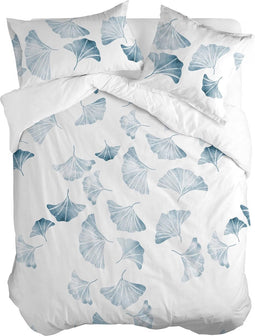 Dekbedovertrek Ginkgo | Blanc