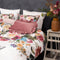 Dekbedovertrek - Melli Mello - High on Love Wit - Eenpersoons - 140x 200/220cm + 1 kussensloop 60x70cm