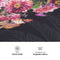 Dekbedovertrek - Melli Mello - High on Love Zwart - Eenpersoons - 140x200/220cm + 1 kussensloop 60x70cm - Luxe - 100% katoen satijn
