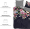 Dekbedovertrek - Melli Mello - High on Love Zwart - Eenpersoons - 140x200/220cm + 1 kussensloop 60x70cm - Luxe - 100% katoen satijn