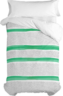 Dekbedovertrek set HappyFriday Blanc Kids Topping Multicolour Bed van 80 2 Onderdelen