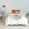Dekbedovertrek set HappyFriday Le Petit Prince Multicolour Bed van 80 2 Onderdelen