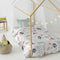 Dekbedovertrek set HappyFriday Moshi Moshi Best Buddies Multicolour Bed van 80 2 Onderdelen