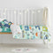 Dekbedovertrek set HappyFriday Moshi Moshi Holidays Multicolour Wieg voor baby's 2 Onderdelen