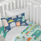 Dekbedovertrek set HappyFriday Moshi Moshi Holidays Multicolour Wieg voor baby's 2 Onderdelen