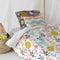Dekbedovertrek set HappyFriday Moshi Moshi Woodland Multicolour Bed van 80 2 Onderdelen