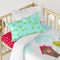 Dekbedovertrek set HappyFriday Mr Fox Grandma Multicolour Wieg voor baby's 2 Onderdelen