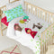 Dekbedovertrek set HappyFriday Mr Fox Grandma Multicolour Wieg voor baby's 2 Onderdelen