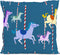 Dekbedovertrek set HappyFriday Mr Fox Nanny Multicolour Bed van 80 2 Onderdelen