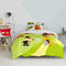 Dekbedovertrek set HappyFriday Mr Fox Piggys Multicolour Bed van 80 2 Onderdelen