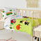 Dekbedovertrek set HappyFriday Mr Fox Piggys Multicolour Wieg voor baby's 2 Onderdelen