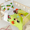 Dekbedovertrek set HappyFriday Mr Fox Piggys Multicolour Wieg voor baby's 2 Onderdelen