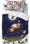 Dekbedovertrek set HappyFriday XMAS Multicolour Wieg voor baby's 2 Onderdelen