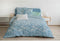 Dekbedovertrek set HOME LINGE PASSION 240 x 260 cm Blauw 3 Onderdelen