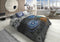 Dekbedovertrek set Lois ORLANDO P. Grijs Bed van 150/160 2 Onderdelen 3 Onderdelen