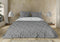 Dekbedovertrek set Pierre Cardin CRUCE Grijs Bed van 90 3 Onderdelen