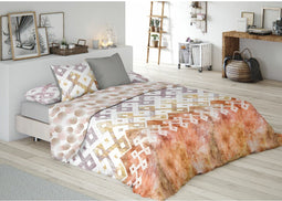 Dekbedovertrek set Pierre Cardin VAIL Oranje Bed van 90 3 Onderdelen