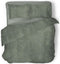 Dekbedovertrek Velvet Uni - Army Green - Dekbedovertrek 200x200/220 - 2 Persoons - Met 2 Kussenslopen 60x70 - Velours Dekbedovertrek
