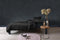 Dekbedovertrek Velvet Uni - Black - Dekbedovertrek 200x200/220 - 2 Persoons - Met 2 Kussenslopen 60x70 - Velours Dekbedovertrek