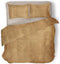 Dekbedovertrek Velvet Uni - Cognac Brown - Dekbedovertrek 140x200/220 - 1 Persoons - Met Kussensloop 60x70 - Velours Dekbedovertrek