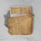 Dekbedovertrek Velvet Uni - Cognac Brown - Dekbedovertrek 240x200/220 - Lits Jumeaux - Met 2 Kussenslopen 60x70 - Velours Dekbedovertrek