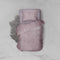 Dekbedovertrek Velvet Uni - Shady Pink - Dekbedovertrek 200x200/220 - 2 Persoons - Met 2 Kussenslopen 60x70 - Velours Dekbedovertrek