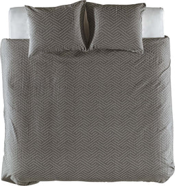 Dekbedovertrek Yellow Leonie - Stone Grey