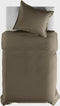 Dekbedovertrek Yellow Percale - Pine Taupe