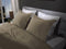 Dekbedovertrek Yellow Percale - Pine Taupe
