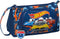 Schooletui met Accessoires Hot Wheels Speed club Oranje (20 x 11 x 8.5 cm) (32 Onderdelen)