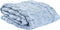 Deken DKD Home Decor 150 x 125 x 1 cm Blauw (2 Stuks)