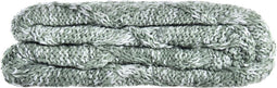 Deken DKD Home Decor 150 x 125 x 1 cm Groen (2 Stuks)