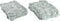 Deken DKD Home Decor 150 x 125 x 1 cm Groen (2 Stuks)