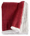 Deken Donkerroze Wit 130 x 1 x 170 cm (6 Stuks)