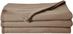 Deken Poyet Motte Poleco 100 % polyester 240 x 260 cm Taupe