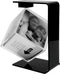 Deknudt Frames draaibare fotokubus S58RF4 - zwart/transparant - 6x6 cm