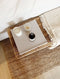 Deknudt Frames fotoalbum A66DF7 20SI - grijs - linnen look - 20x20 cm