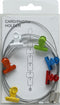 Deknudt Frames fotohanger S65CS1 - 6 kleurrijke magnetische fotoclips