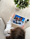 Deknudt Frames fotolijst S221H1 - wit met naturel accent - 13x18 cm