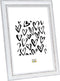 Deknudt Frames fotolijst S221H3 - wit met bruin accent - 13x18 cm