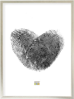 Deknudt Frames fotolijst S41JD1 - hout - zilverkleur: foto 29,7x42 cm
