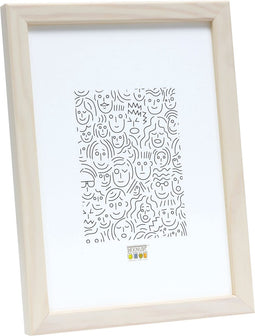 Deknudt Frames fotolijst S41Jl1 - hout - cremekleur - foto: 21x29,7 cm