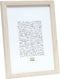 Deknudt Frames fotolijst S41Jl1 - hout - cremekleur - foto: 21x29,7 cm
