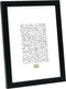 Deknudt Frames fotolijst S41JL2 - zwart - hout - foto A4 : 21x29,7 cm