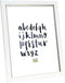 Deknudt Frames fotolijst S46AF1 - witte schilderlook - biesje - 13x18