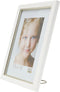 Deknudt Frames fotolijst S46AF1 - witte schilderlook - biesje - 13x18