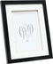Deknudt Frames fotolijst S65KK2 P1 - zwart met passe-partout - 13x13