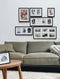 Deknudt Frames fotolijst S65KK2 P1 - zwart met passe-partout - 13x13