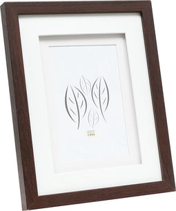 Deknudt Frames fotolijst S65KQ1 - bruin met passe-partout - foto 15x20